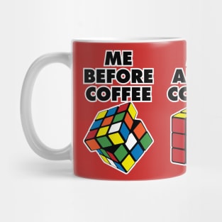 Me: Before and After Coffee Mug